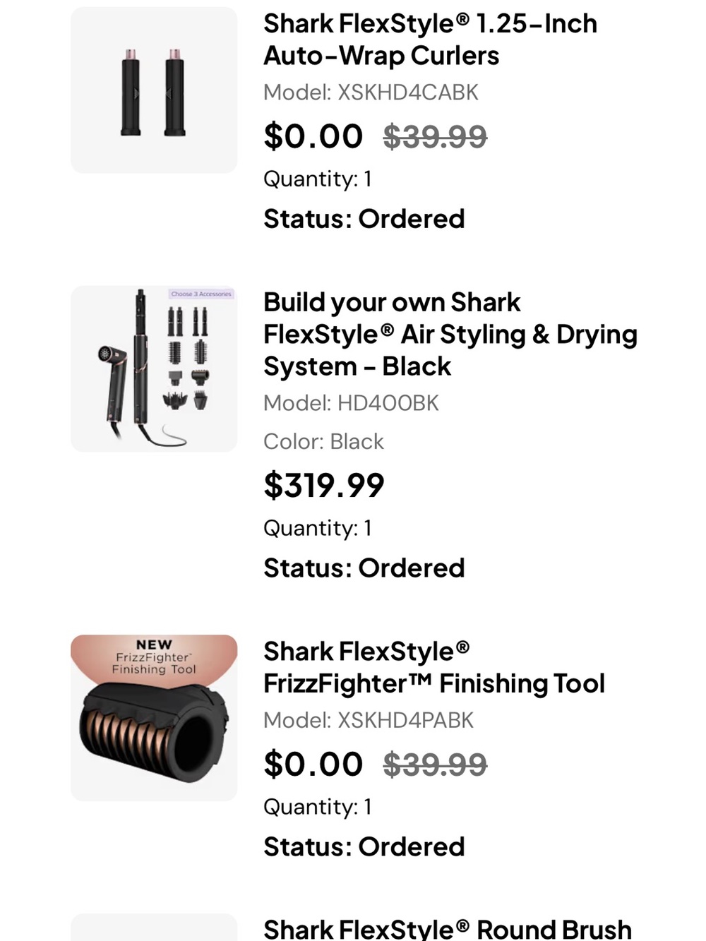 Shark FlexStyle Air Styling & Drying System - Black